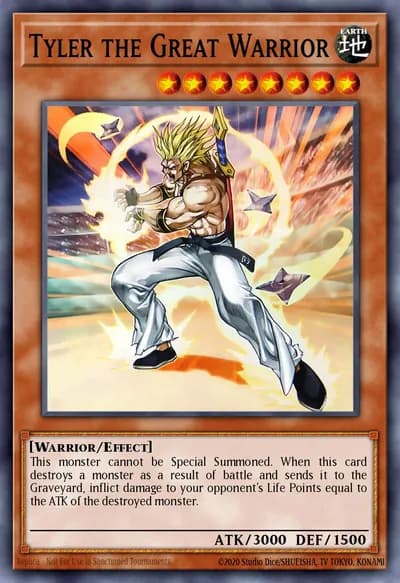 Tyler the Great Warrior — Carta Yu-Gi-Oh!