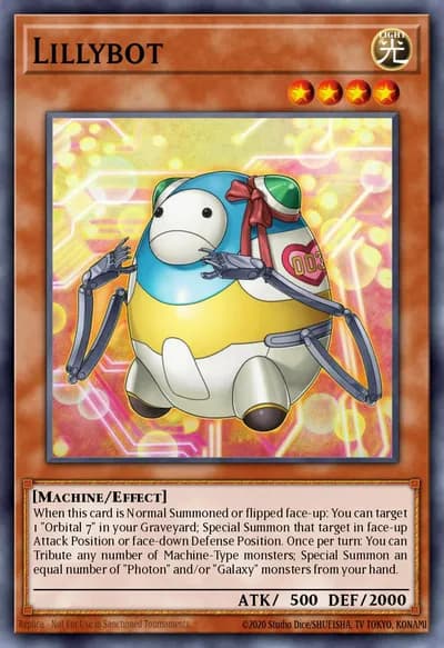 Lillybot — Carta Yu-Gi-Oh!