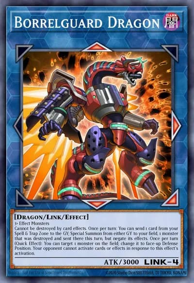 Borrelguard Dragon — Carta Yu-Gi-Oh!