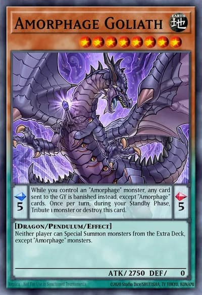 Amorphage Goliath — Carta Yu-Gi-Oh!