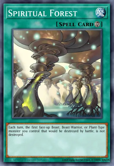 Floresta Espiritual — Carta Yu-Gi-Oh!