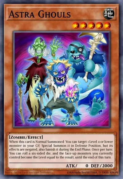Astra Ghouls — Carta Yu-Gi-Oh!