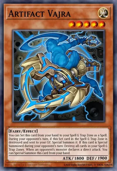 Artefato Vajra — Carta Yu-Gi-Oh!