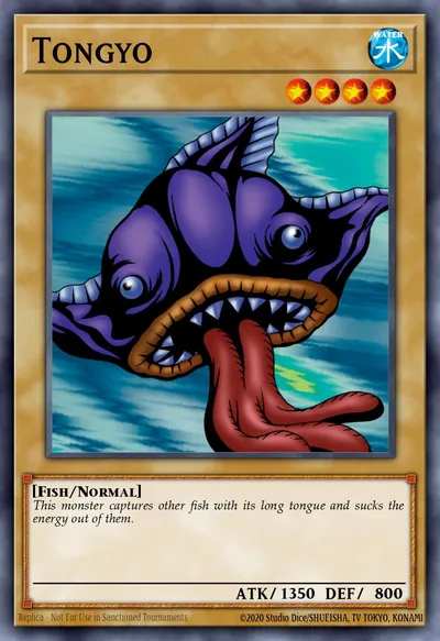 Tongyo — Carta Yu-Gi-Oh!
