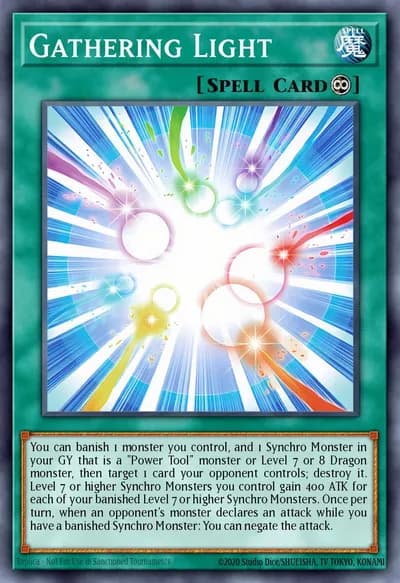 Luz Reunida — Carta Yu-Gi-Oh!