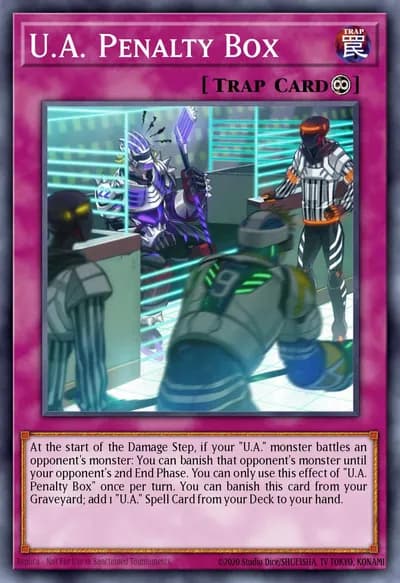 U.A. Penalty Box — Carta Yu-Gi-Oh!