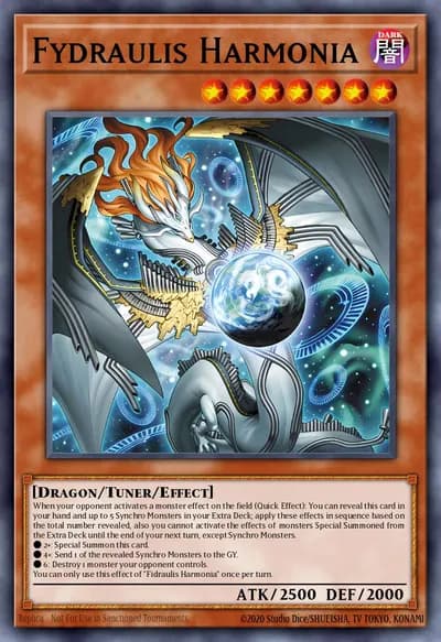Fydraulis Harmonia — Carta Yu-Gi-Oh!