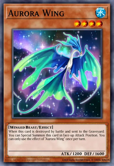 Aurora Wing — Carta Yu-Gi-Oh!