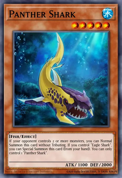 Panther Shark — Carta Yu-Gi-Oh!
