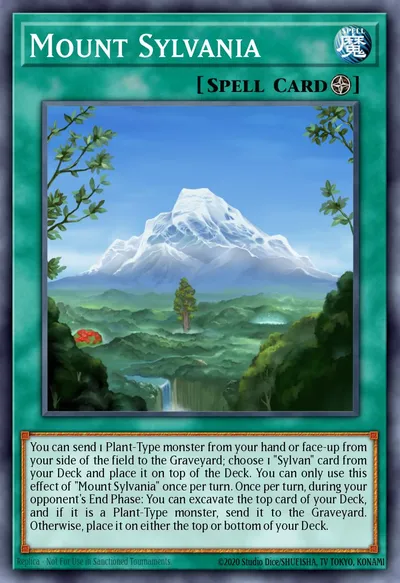Mount Sylvania — Carta Yu-Gi-Oh!