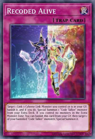 Recoded Alive — Carta Yu-Gi-Oh!