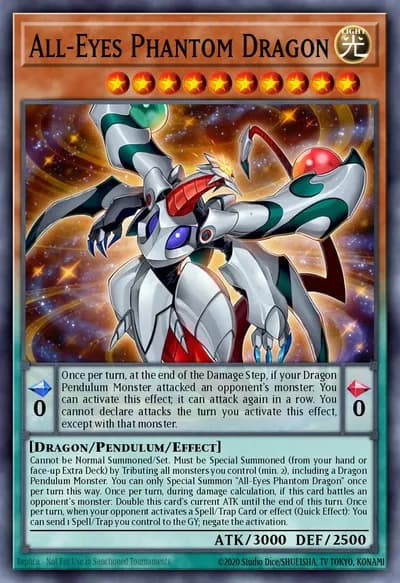 Dragão Fantasma de Todos os Olhos — Carta Yu-Gi-Oh!