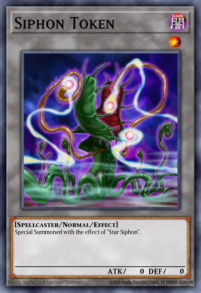Ficha Sifão — Carta Yu-Gi-Oh!