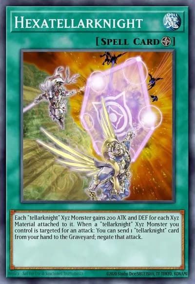 Hexatellarknight — Carta Yu-Gi-Oh!