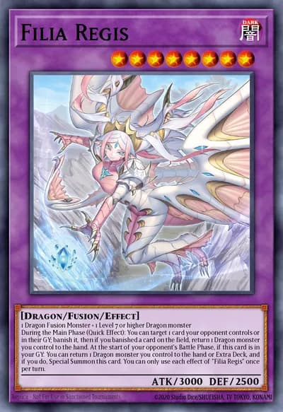 Filia Regis — Carta Yu-Gi-Oh!