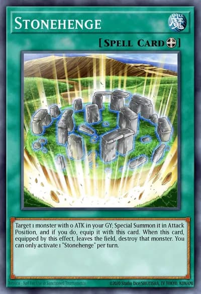 Stonehenge — Carta Yu-Gi-Oh!