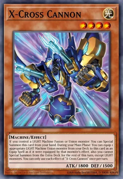 X-Cross Cannon — Carta Yu-Gi-Oh!