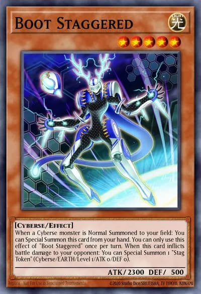 Boot Staggered — Carta Yu-Gi-Oh!