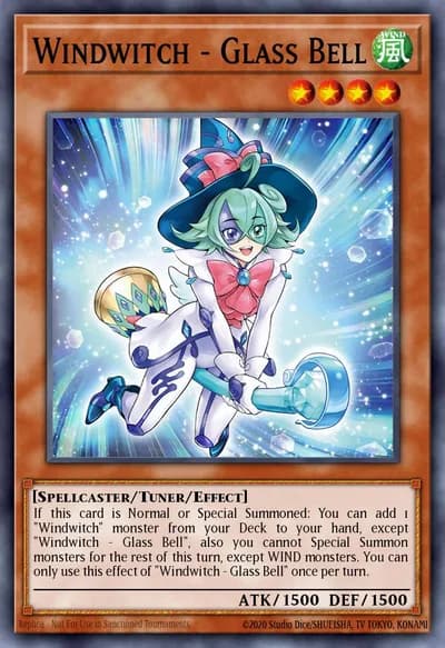 Windwitch - Glass Bell — Carta Yu-Gi-Oh!