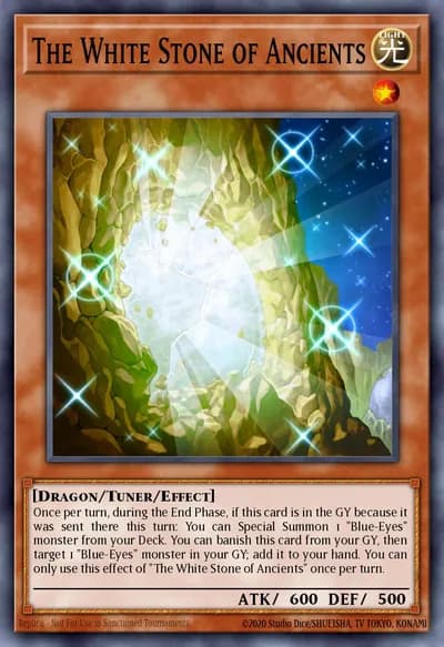 A Pedra Branca dos Anciões — Carta Yu-Gi-Oh!