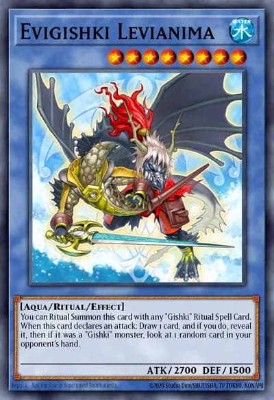 Evigishki Levianima — Carta Yu-Gi-Oh!