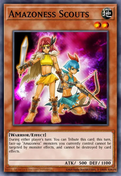 Batedoras Amazoness — Carta Yu-Gi-Oh!