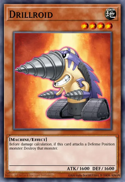Drillroid — Carta Yu-Gi-Oh!