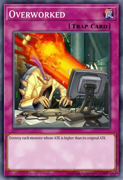 Sobrecarregado — Carta Yu-Gi-Oh!