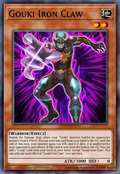 Gouki Iron Claw — Carta Yu-Gi-Oh!