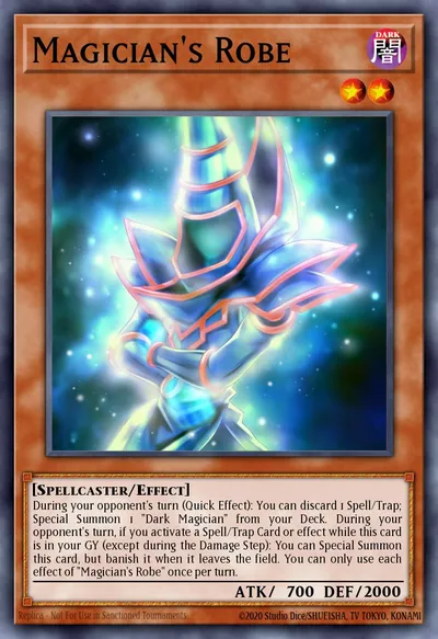 Manto do Mago — Carta Yu-Gi-Oh!