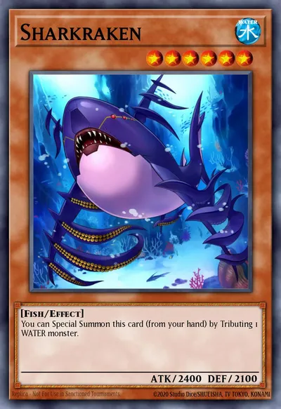 Sharkraken — Carta Yu-Gi-Oh!