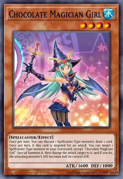 Chocolate Magician Girl — Carta Yu-Gi-Oh!