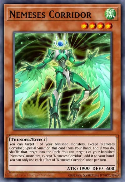 Nemeses Corridor — Carta Yu-Gi-Oh!