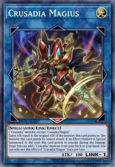 Crusadia Magius — Carta Yu-Gi-Oh!