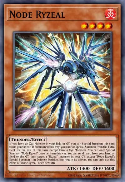 Node Ryzeal — Carta Yu-Gi-Oh!