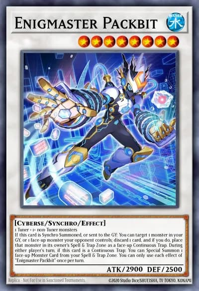 Enigmaster Packbit — Carta Yu-Gi-Oh!