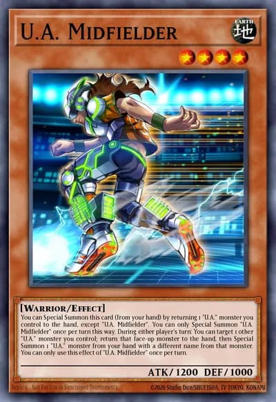 U.A. Midfielder — Carta Yu-Gi-Oh!