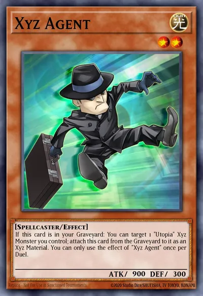 Agente Xyz — Carta Yu-Gi-Oh!