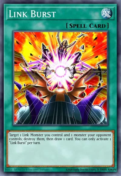 Link Burst — Carta Yu-Gi-Oh!