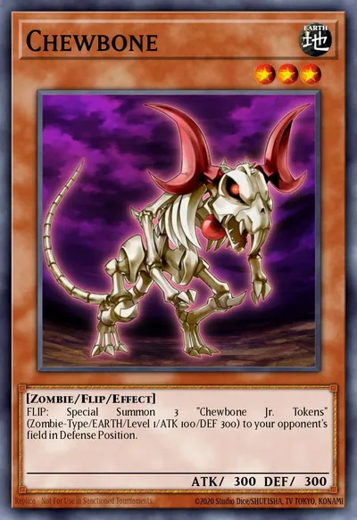 Chewbone — Carta Yu-Gi-Oh!