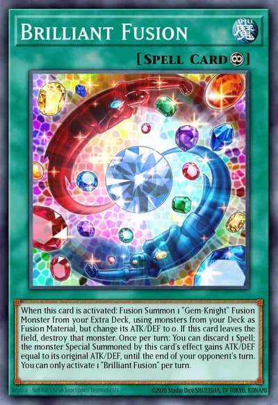 Brilliant Fusion — Carta Yu-Gi-Oh!