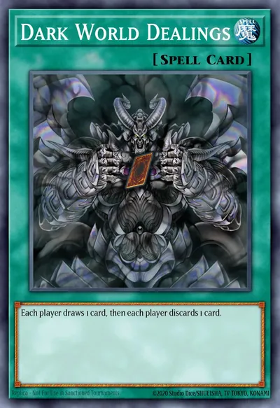 Dark World Dealings — Carta Yu-Gi-Oh!