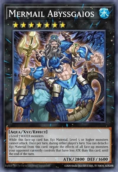 Mermail Abyssgaios — Carta Yu-Gi-Oh!