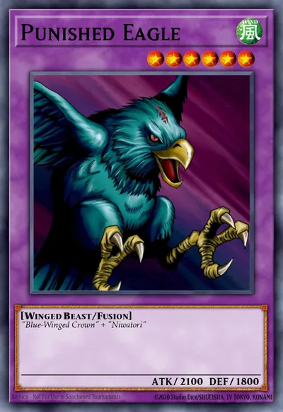 Águia Castigada — Carta Yu-Gi-Oh!