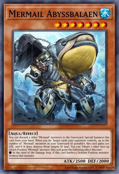 Mermail Abyssbalaen — Carta Yu-Gi-Oh!