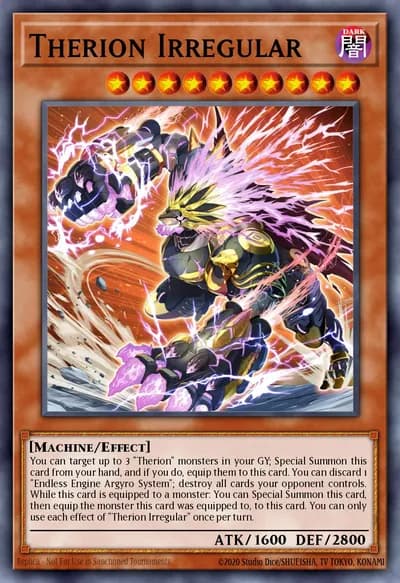 Therion Irregular — Carta Yu-Gi-Oh!
