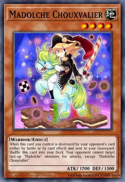 Madolche Chouxvalier — Carta Yu-Gi-Oh!