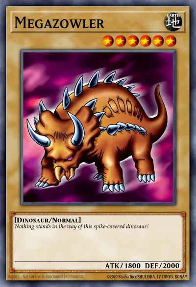 Megazowler — Carta Yu-Gi-Oh!