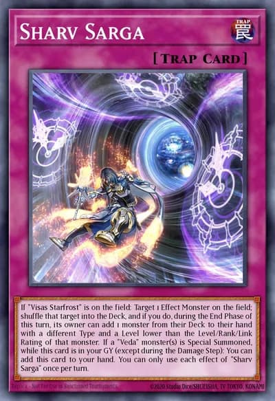 Sharv Sarga — Carta Yu-Gi-Oh!