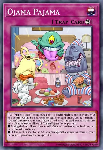 Ojama Pijama — Carta Yu-Gi-Oh!